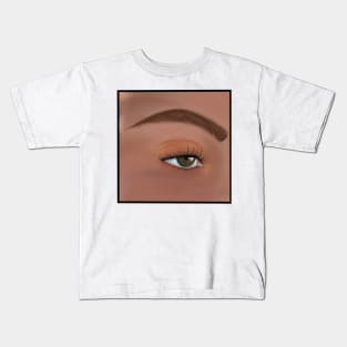 Golden Eye Design Kids T-Shirt